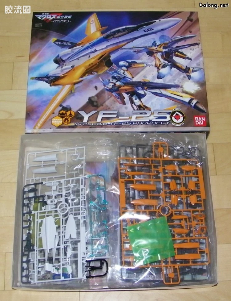 万代超时空要塞系列拼装模型 限定版 YF-25 Prophecy - 图片